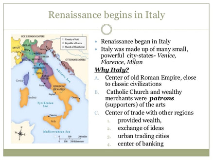 where did the renaissance began in italy